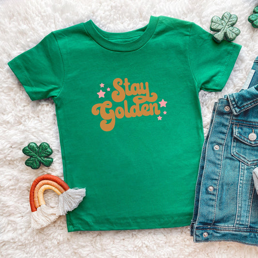 Stay Golden Stars | Youth Short Sleeve Crew Neck