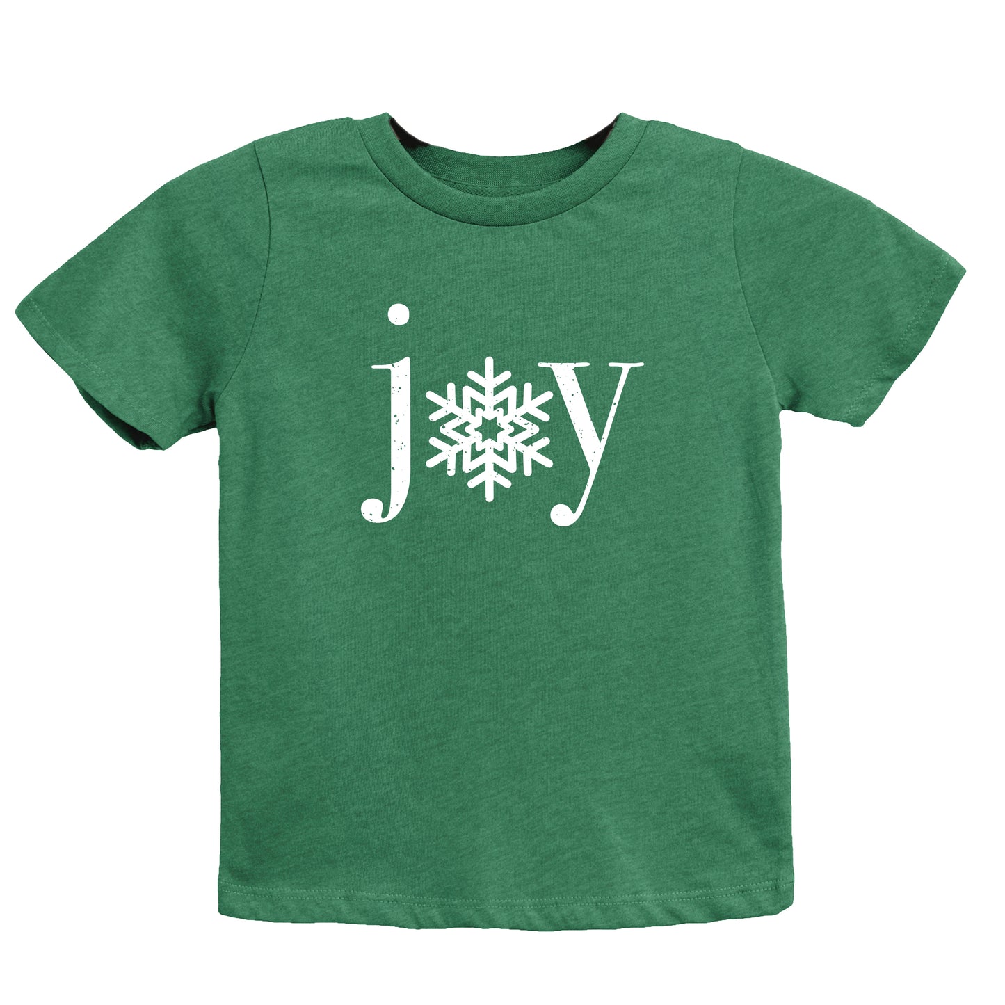 Joy Snowflake | Youth Graphic Short Sleeve Tee