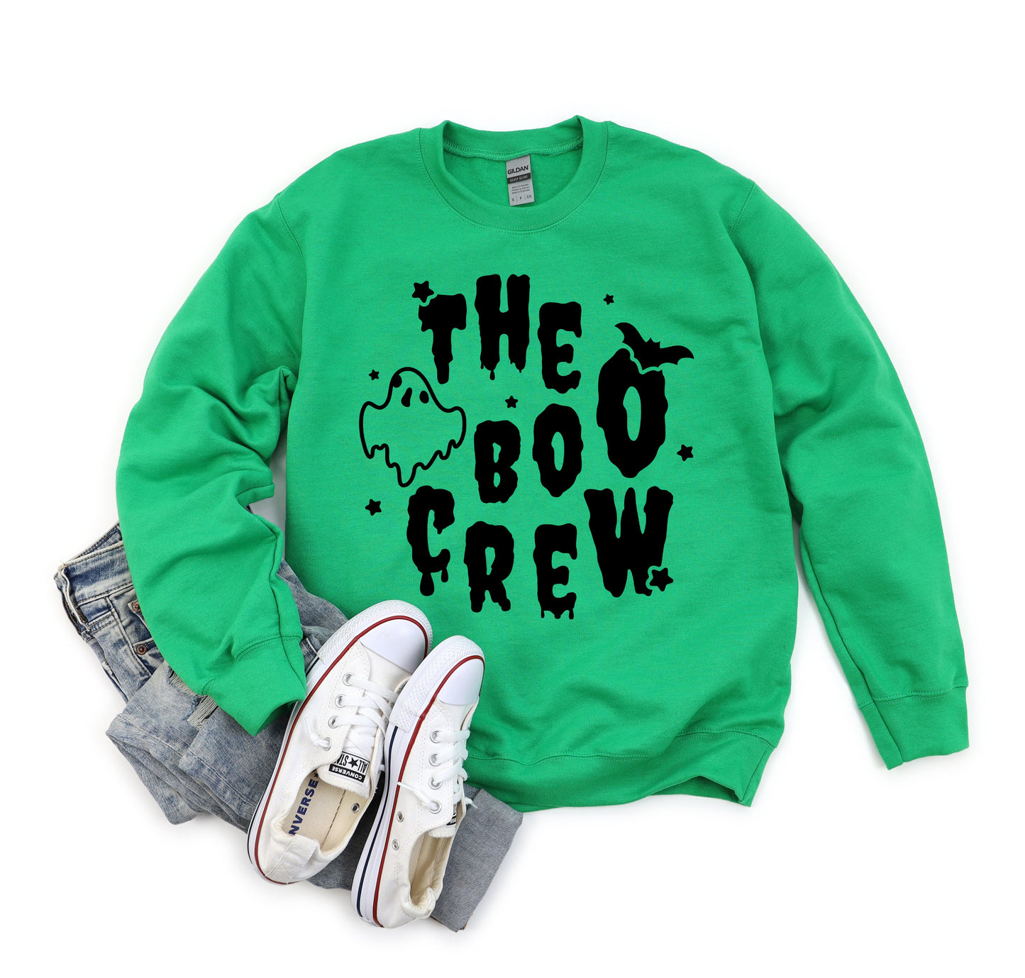 The Boo Crew Bat and Ghost | Sweatshirt