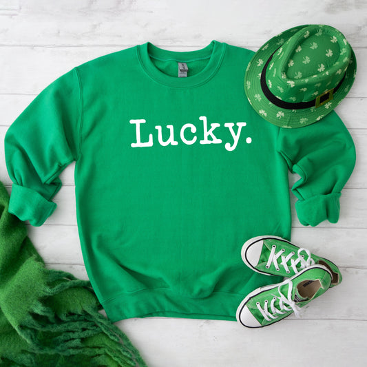 Lucky - Typewriter  | Sweatshirt