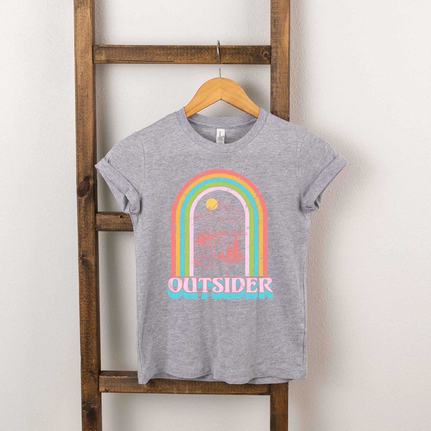 Outsider Rainbow | Youth Short Sleeve Crew Neck