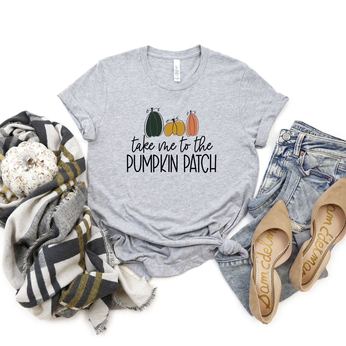 Take Me To The Pumpkin Patch | Short Sleeve Graphic Tee