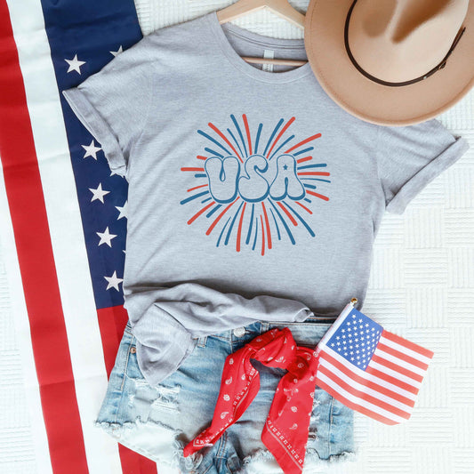 USA Firework | Short Sleeve Graphic Tee