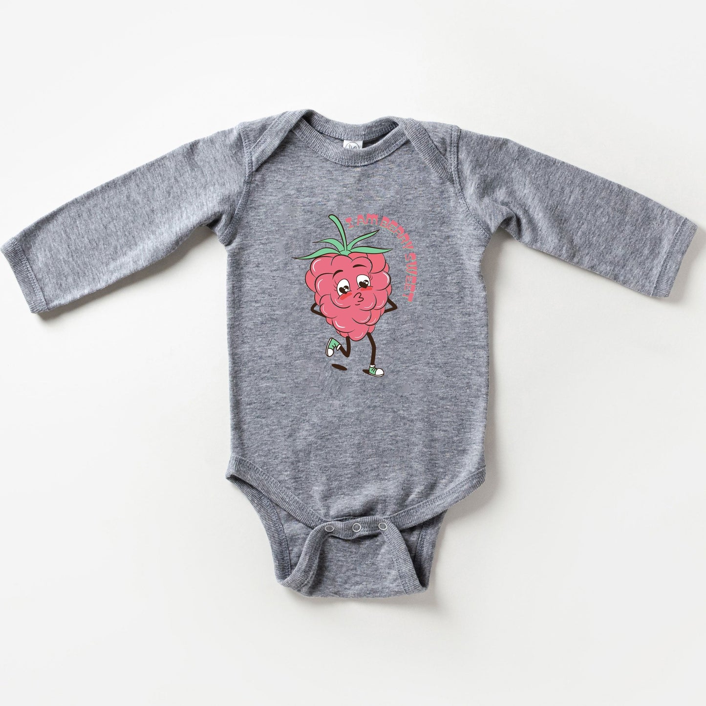 I Am Berry Sweet | Baby Long Sleeve Bodysuit