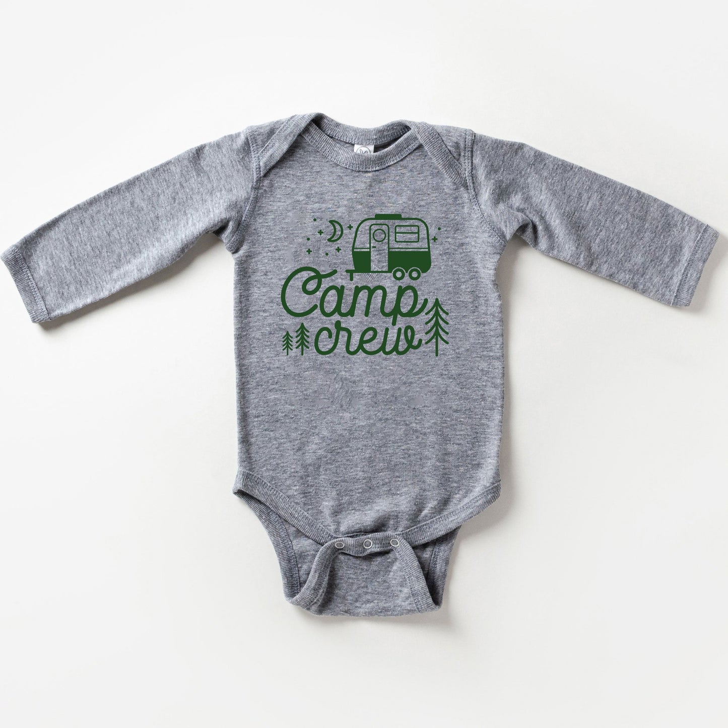 Camp Crew Camper | Baby Long Sleeve Bodysuit