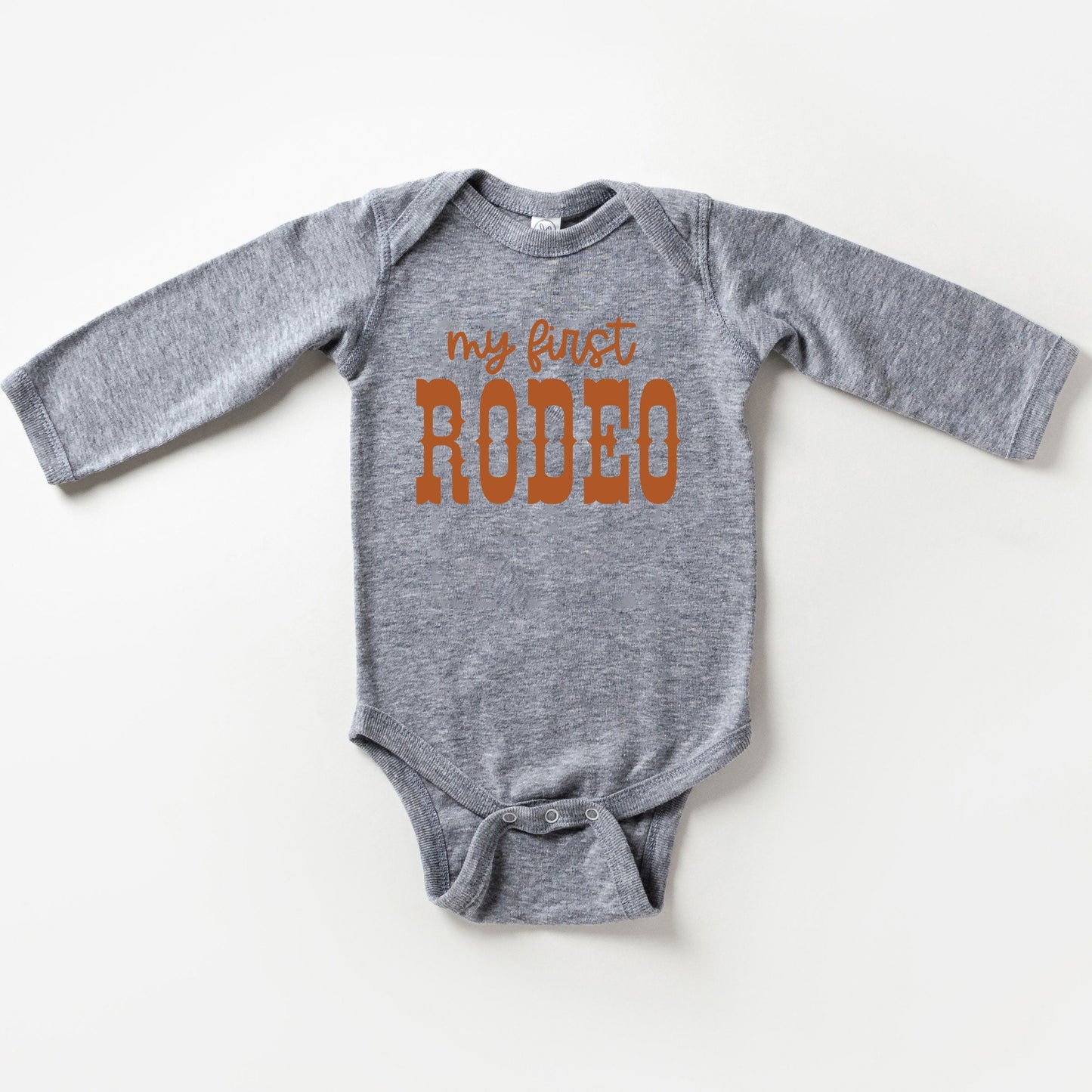 My First Rodeo | Baby Long Sleeve Bodysuit