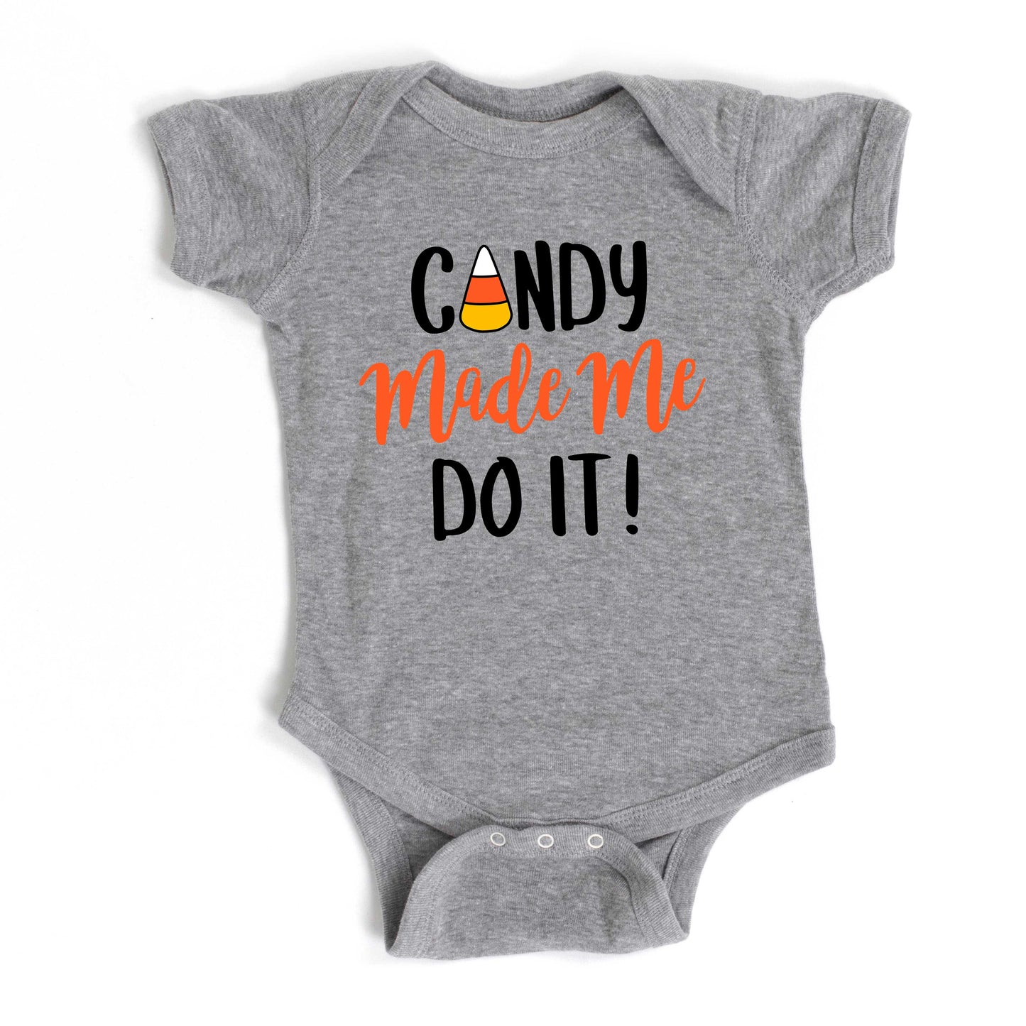 Candy Made Me Do It | Baby Graphic Short Sleeve Bodysuit