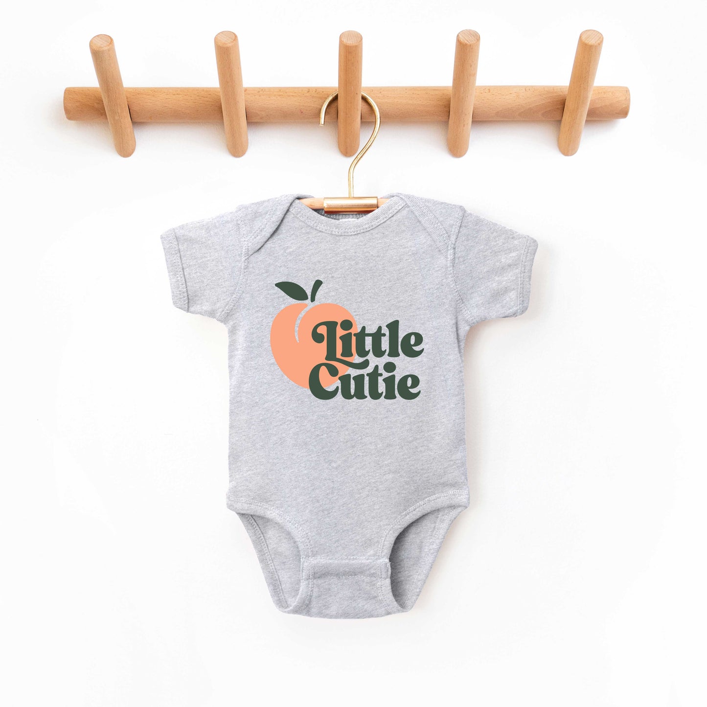 Little Cutie | Baby Graphic Short Sleeve Bodysuit