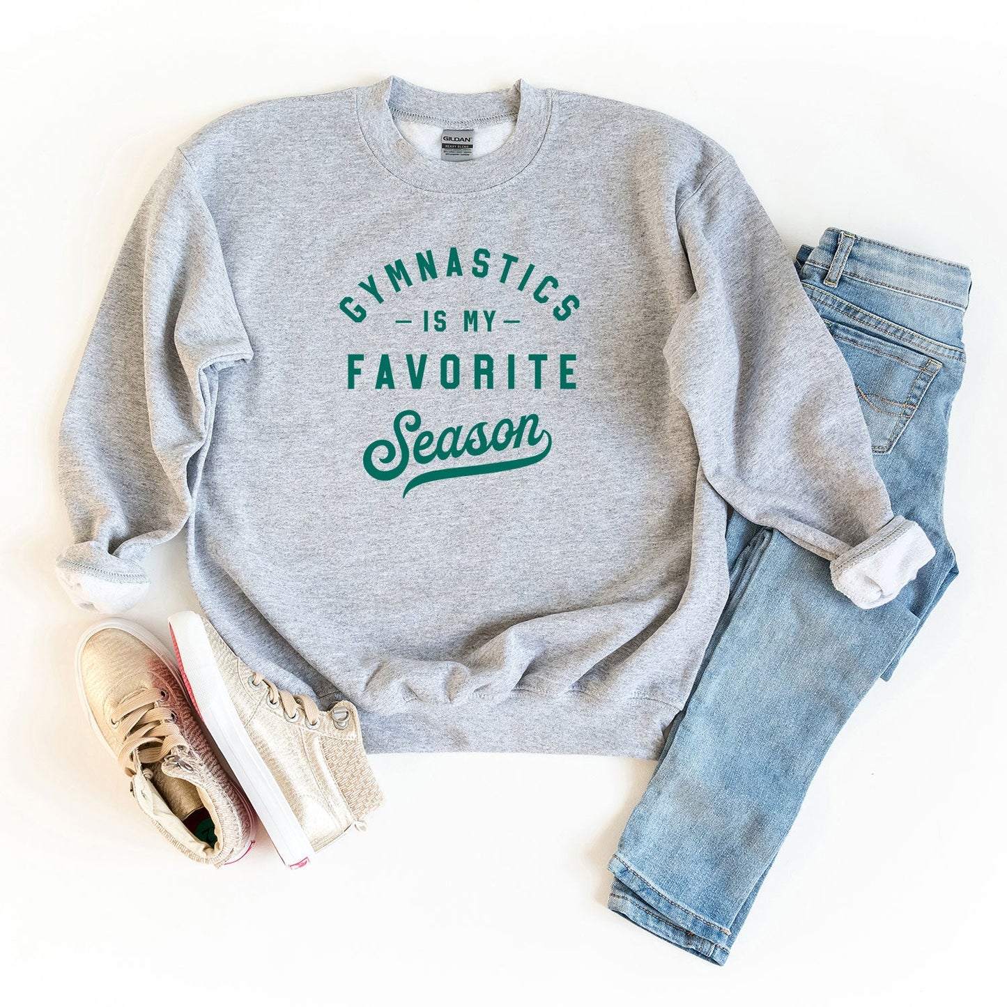 Gymnastics Is My Favorite Season | Youth Sweatshirt