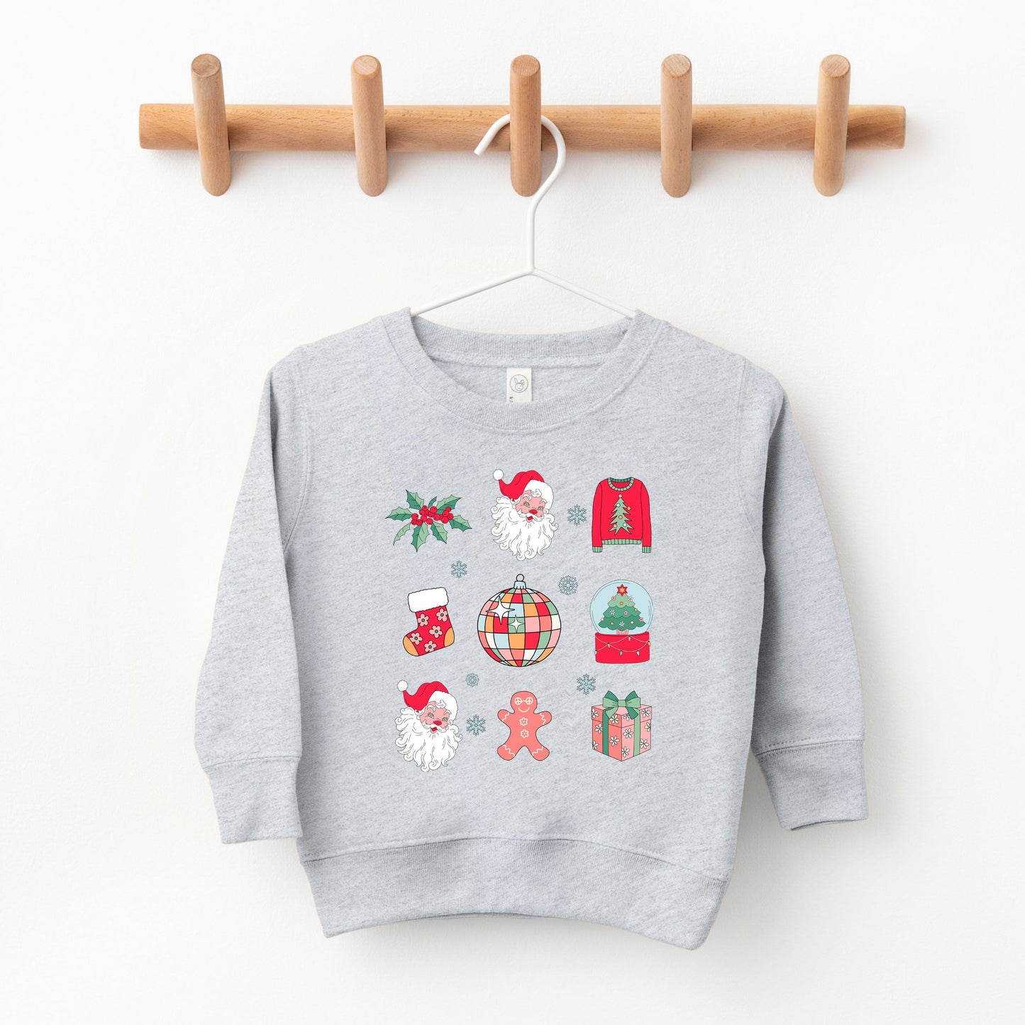 Christmas Collage | Toddler Graphic Sweatshirt