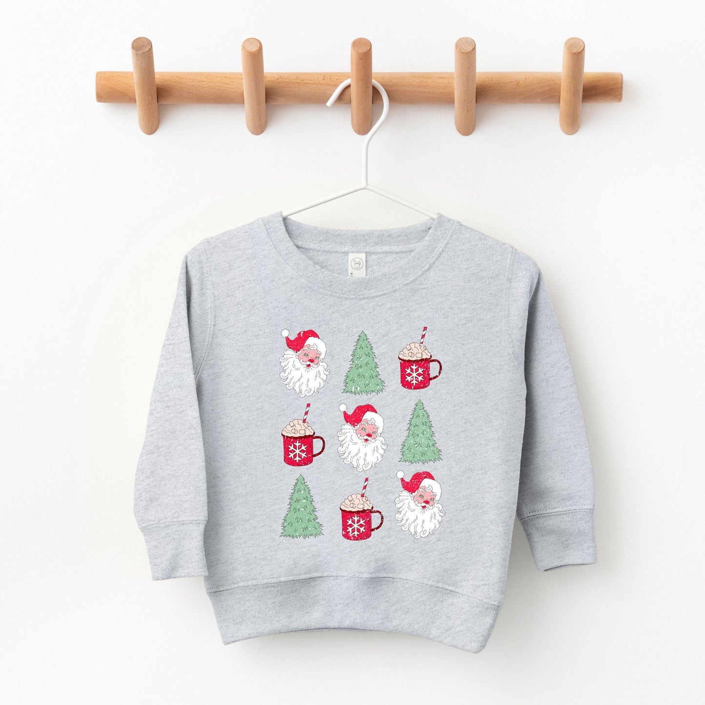 Tree And Mug Collage | Toddler Graphic Sweatshirt