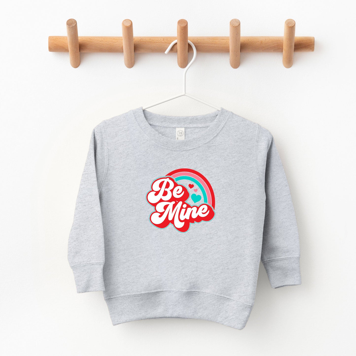 Be Mine Rainbow | Toddler Sweatshirt