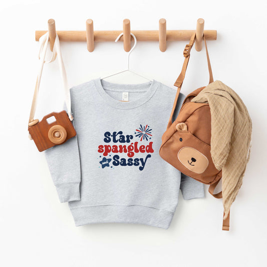 Star Spangled Firework | Toddler Sweatshirt