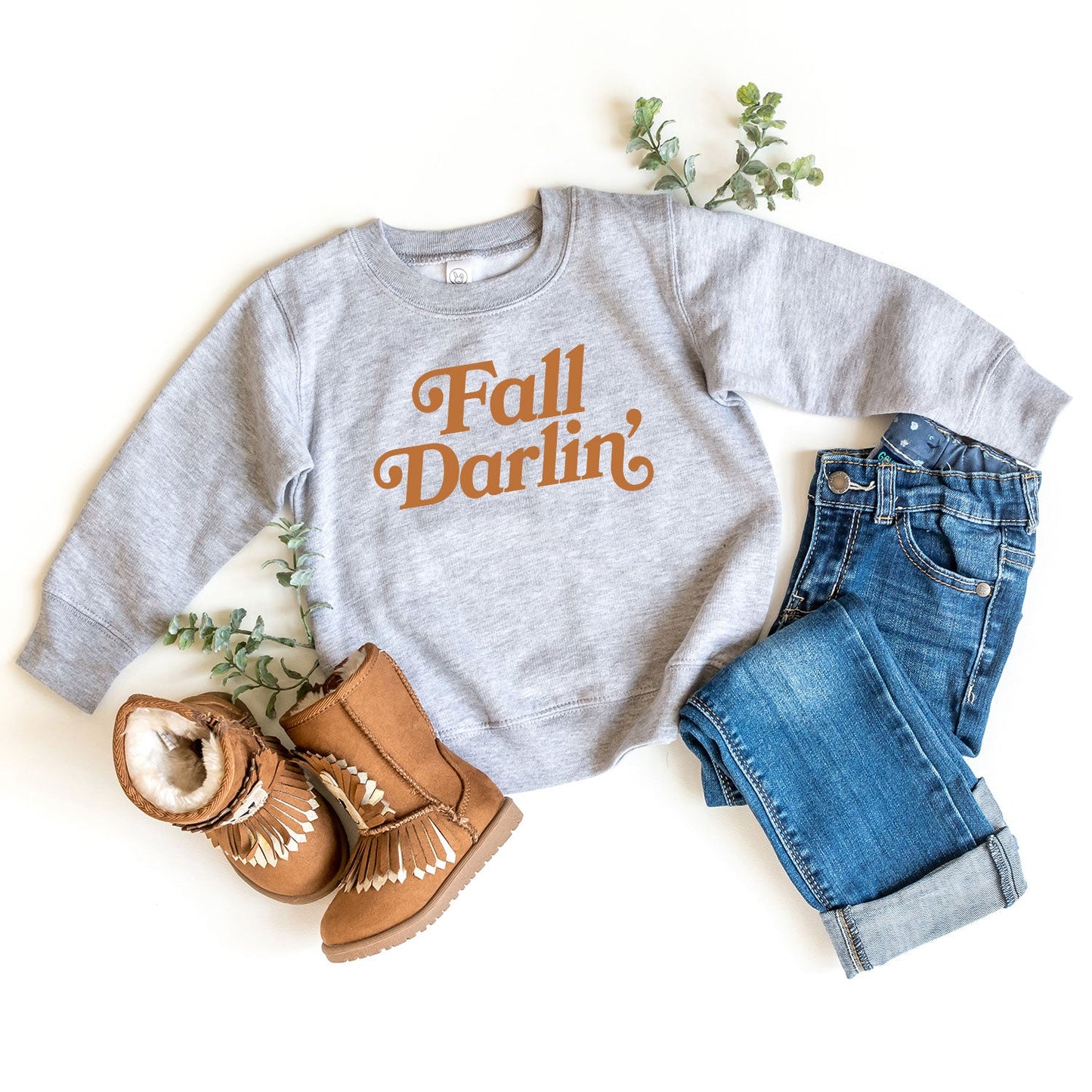 Fall Darlin' | Toddler Graphic Sweatshirt