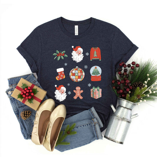 Christmas Collage | Youth Graphic Short Sleeve Tee