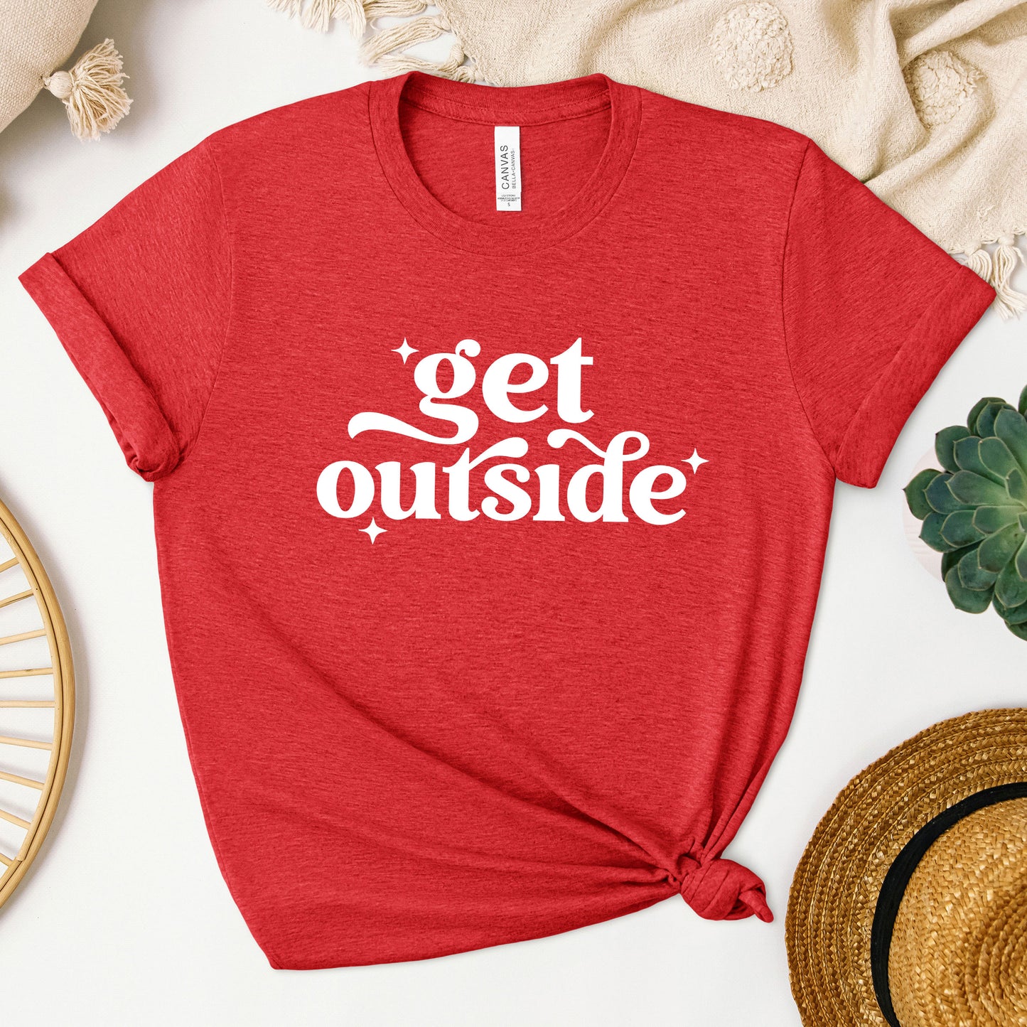 Get Outside Stars | Short Sleeve Graphic Tee