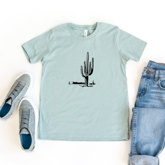 Desert Cactus | Youth Short Sleeve Crew Neck