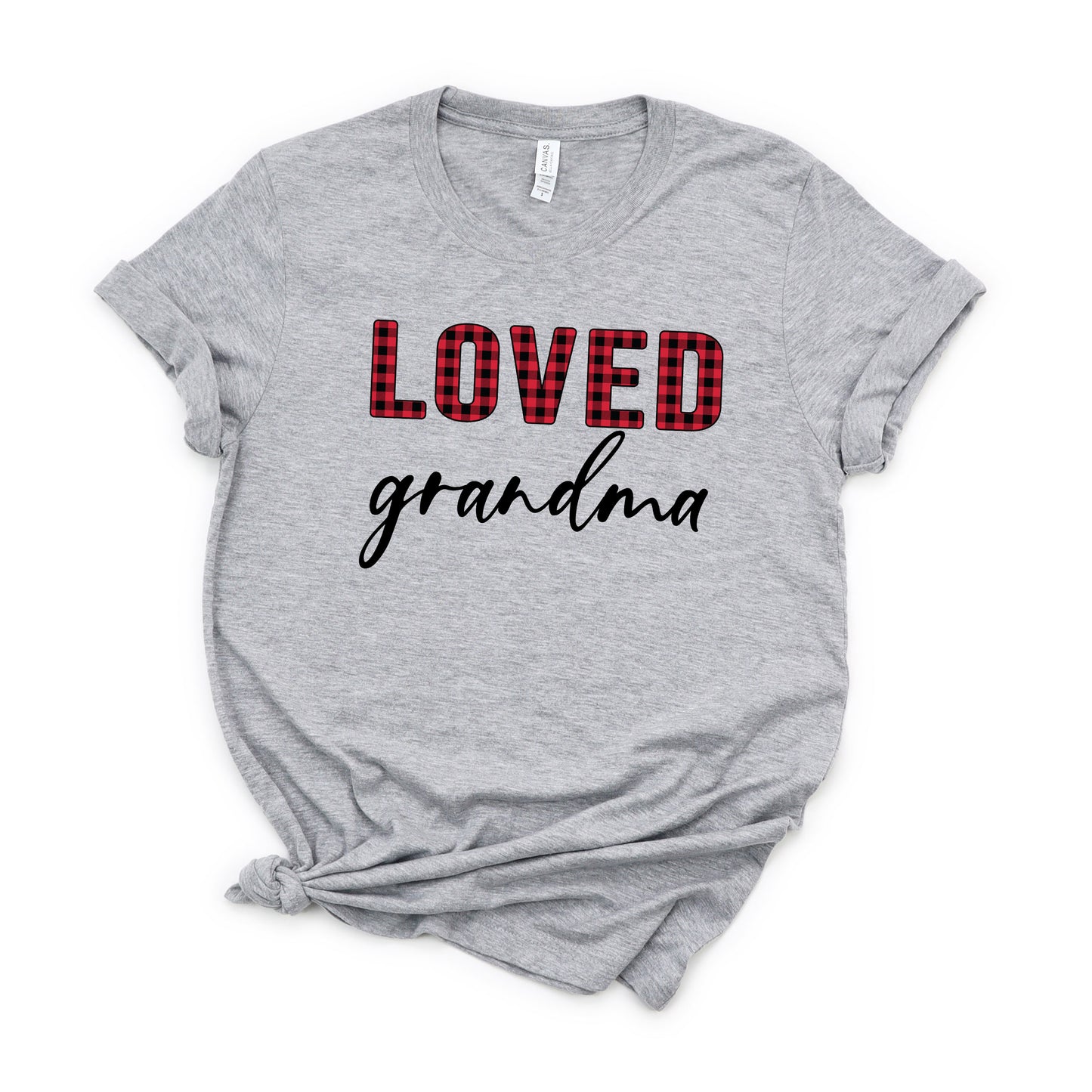 Loved Grandma - Short Sleeve Crew Neck