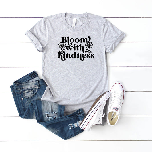 Bloom With Kindness | Short Sleeve Graphic Tee