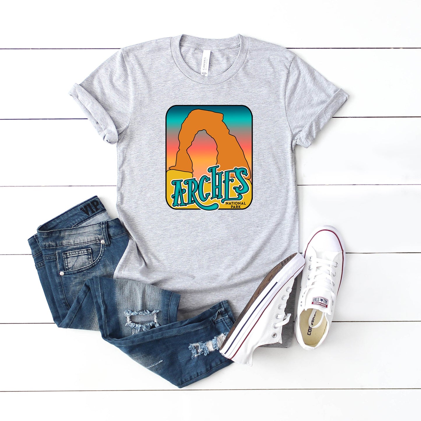 Vintage Arches | Short Sleeve Graphic Tee