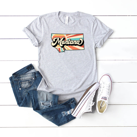 Retro Montana | Short Sleeve Graphic Tee