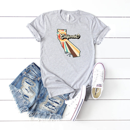 Retro California | Short Sleeve Graphic Tee