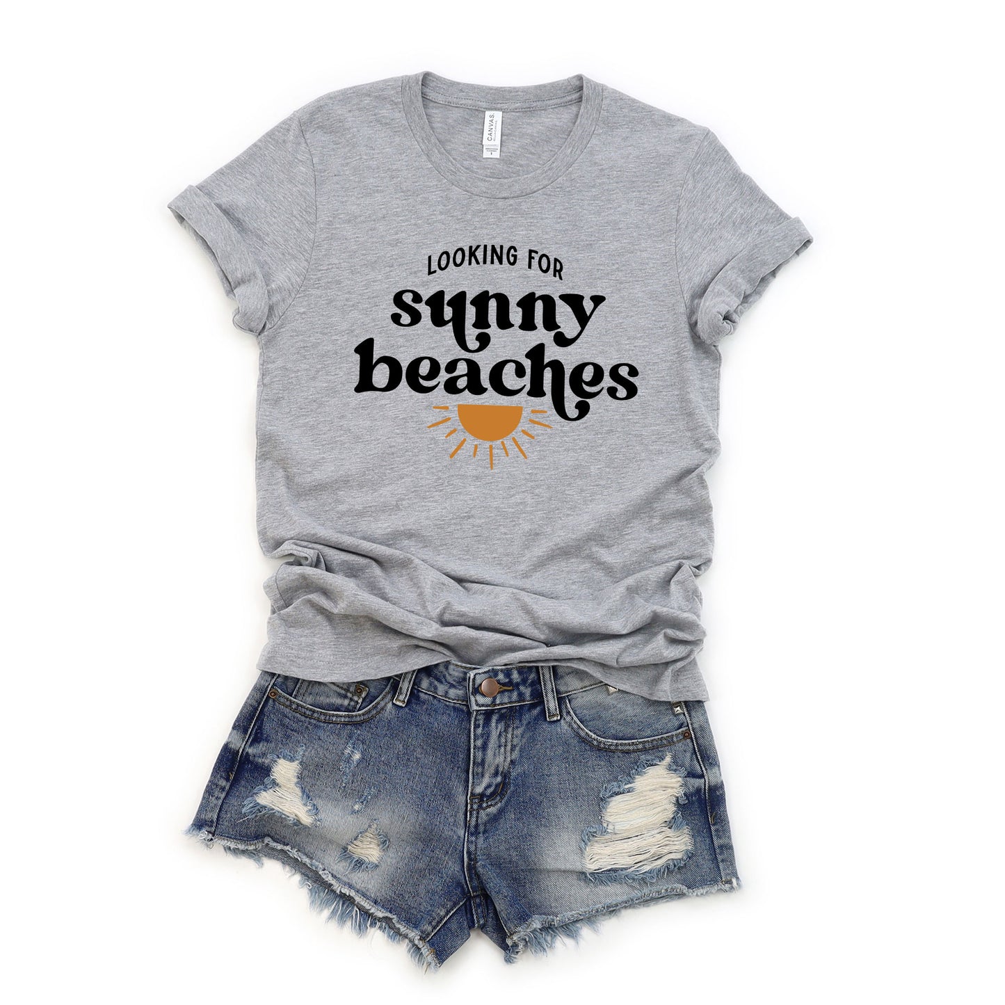 Looking For Sunny Beaches | Short Sleeve Graphic Tee