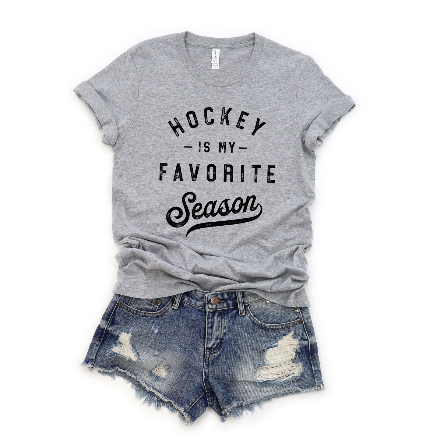 Hockey Is My Favorite Season | Short Sleeve Graphic Tee