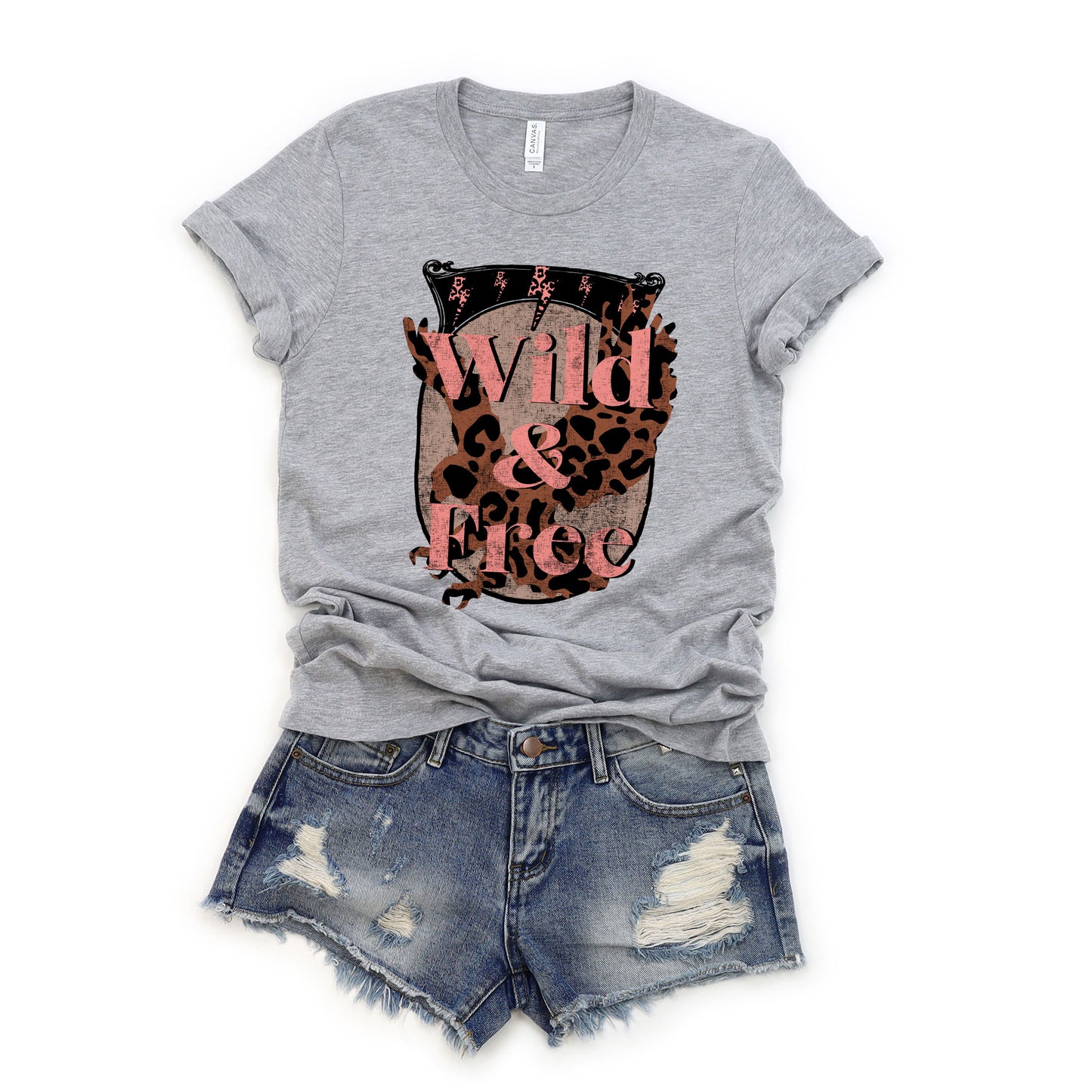 Wild and Free Bird | Short Sleeve Graphic Tee