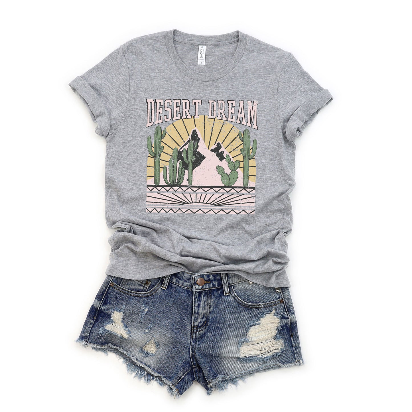 Desert Dreaming Pink | Short Sleeve Graphic Tee