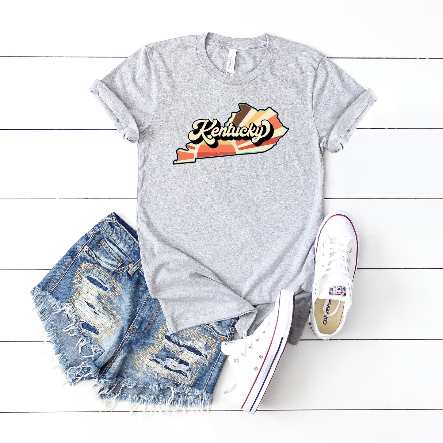 Retro Kentucky | Short Sleeve Graphic Tee