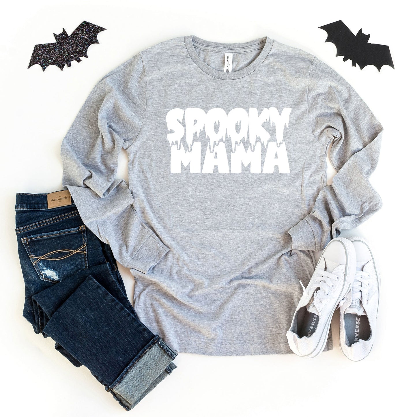 Spooky Mama |  Long Sleeve Crew Neck