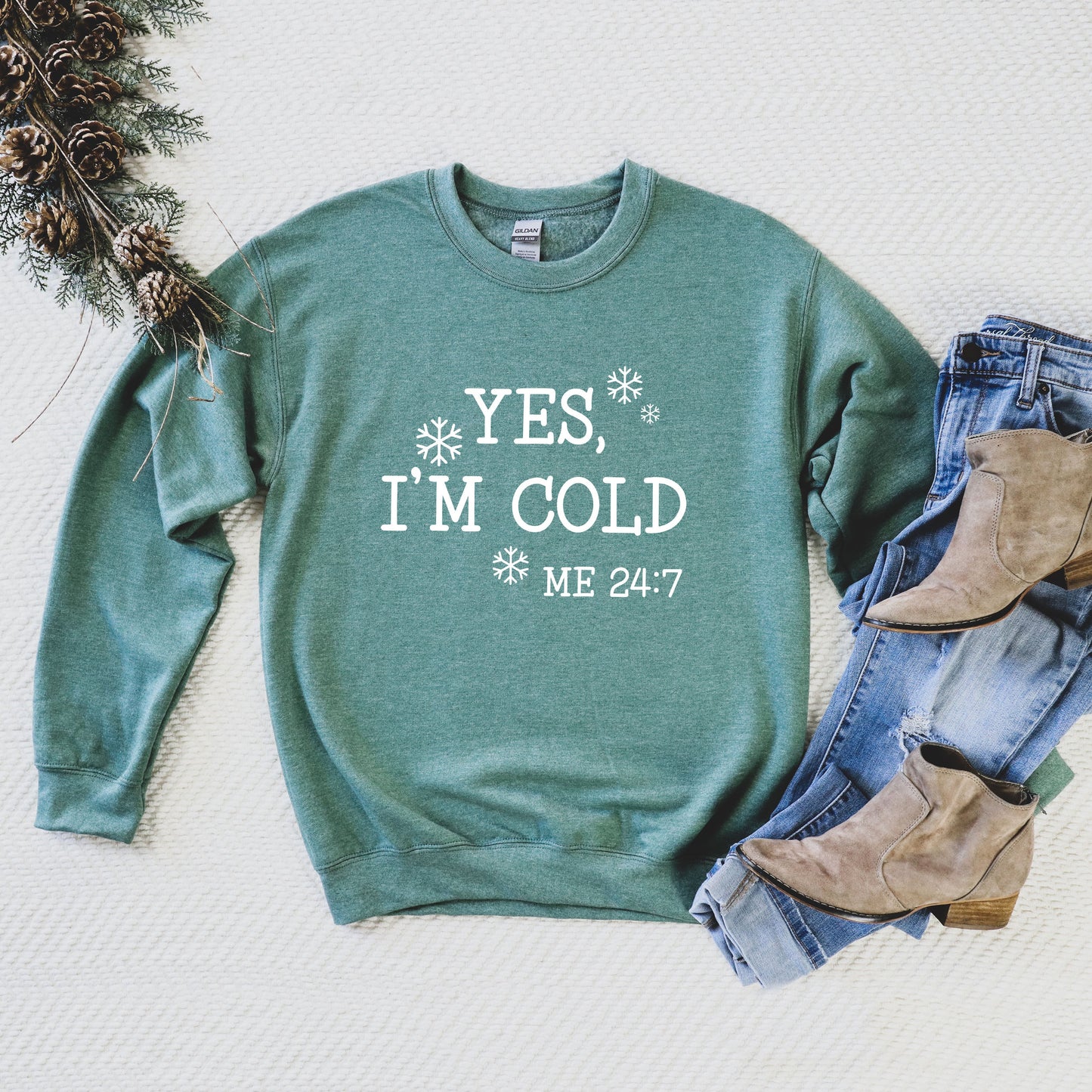 Yes I'm Cold | Sweatshirt