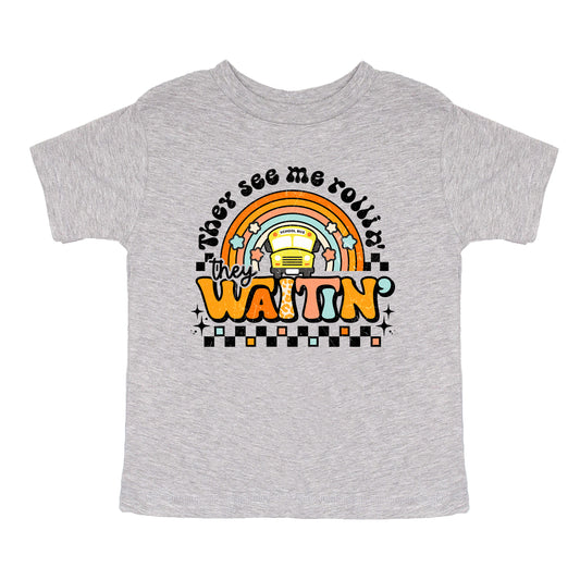 They See Me Rollin' Rainbow | Youth Graphic Short Sleeve Tee
