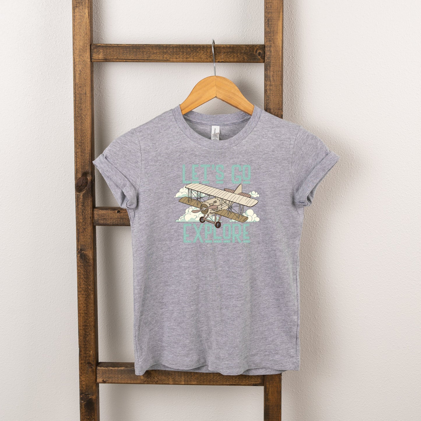 Let's Go Explore | Youth Short Sleeve Crew Neck