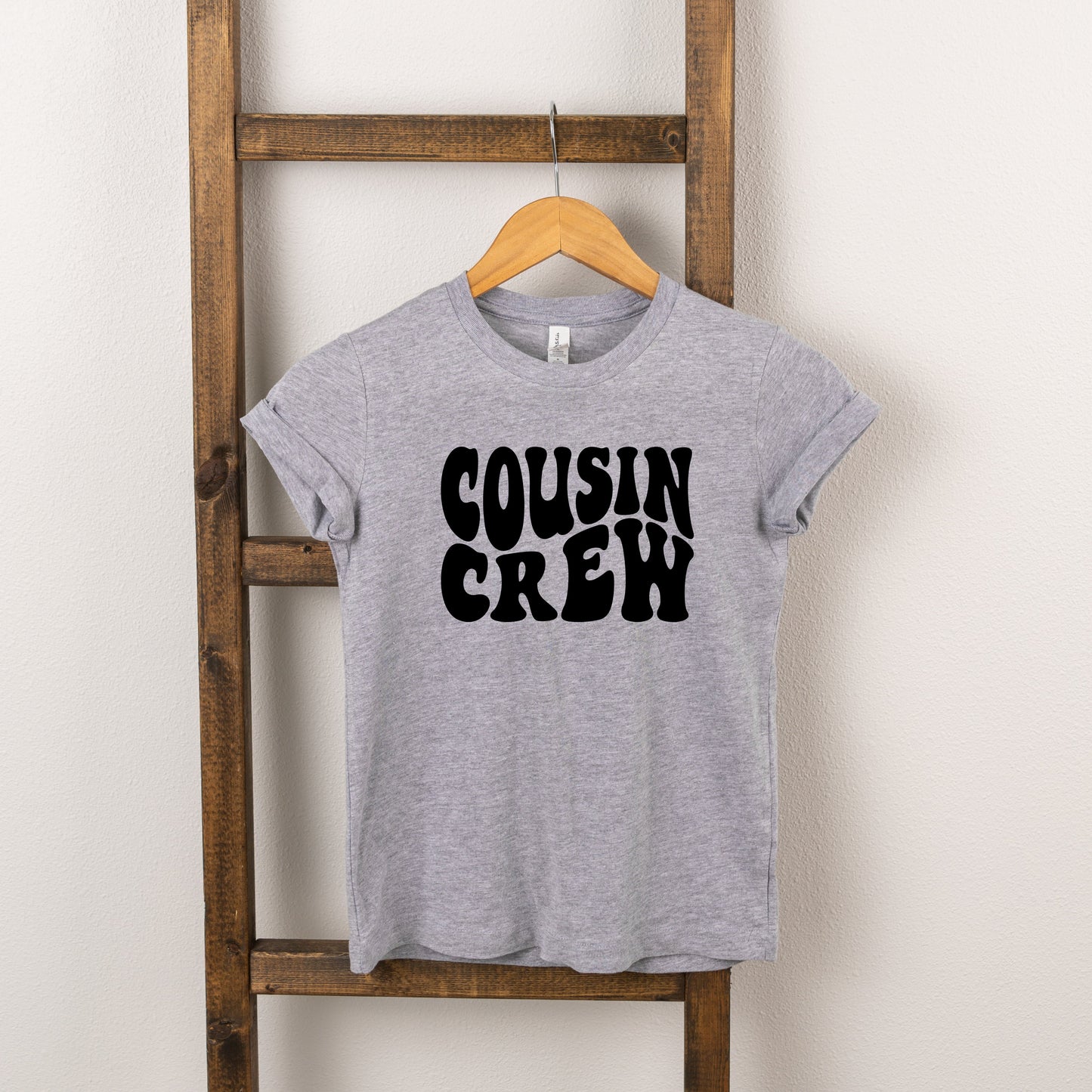 Cousin Crew Wavy | Toddler Short Sleeve Crew Neck