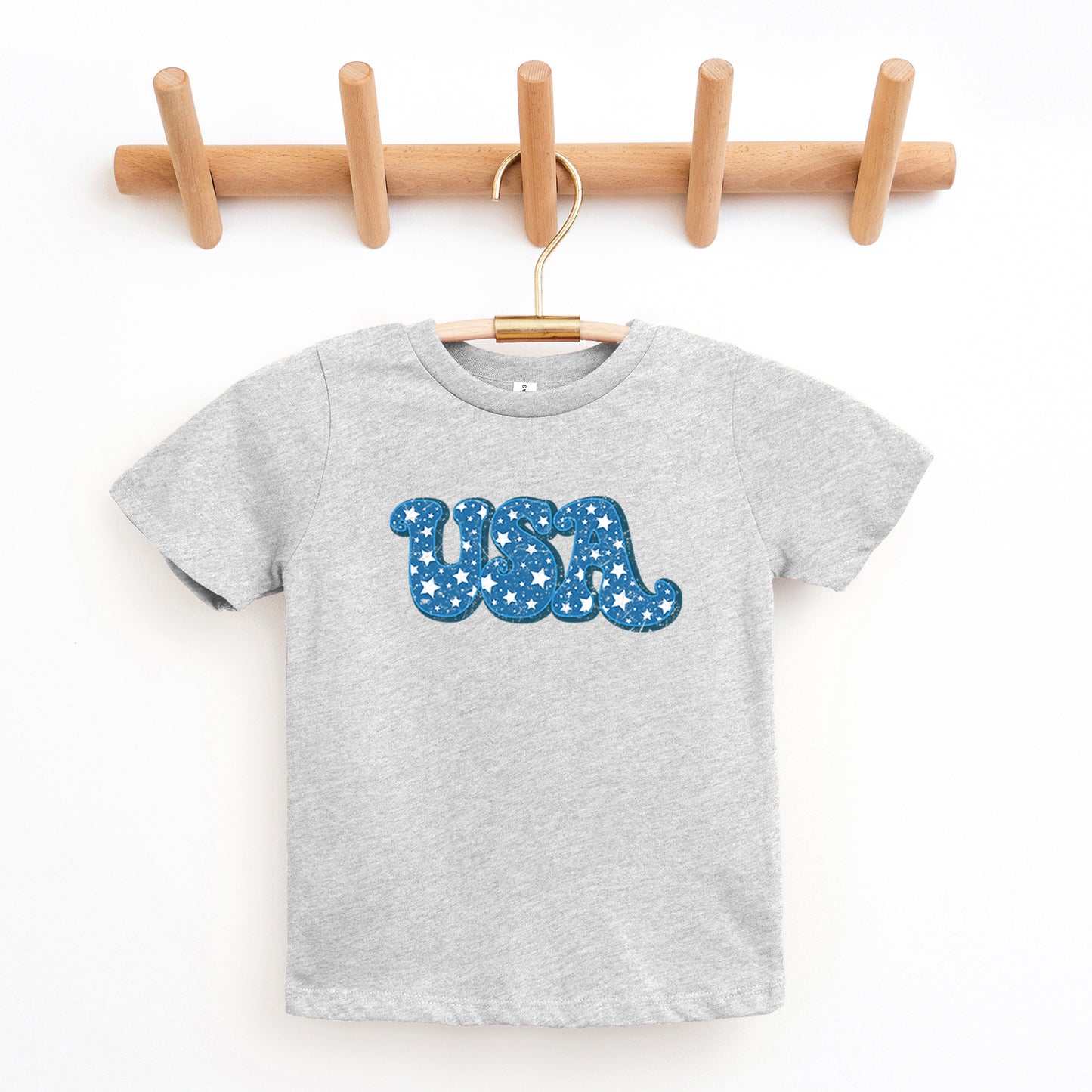 USA Bold Stars | Youth Short Sleeve Crew Neck