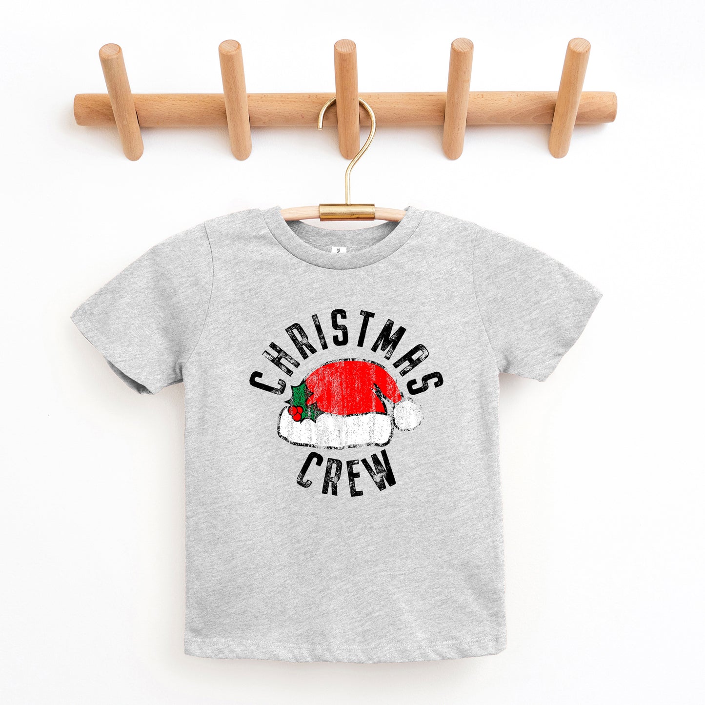 Christmas Crew Hat | Toddler Graphic Short Sleeve Tee