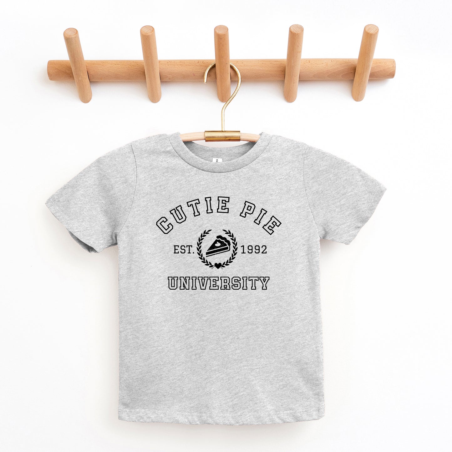 Cutie Pie University | Toddler Graphic Short Sleeve Tee