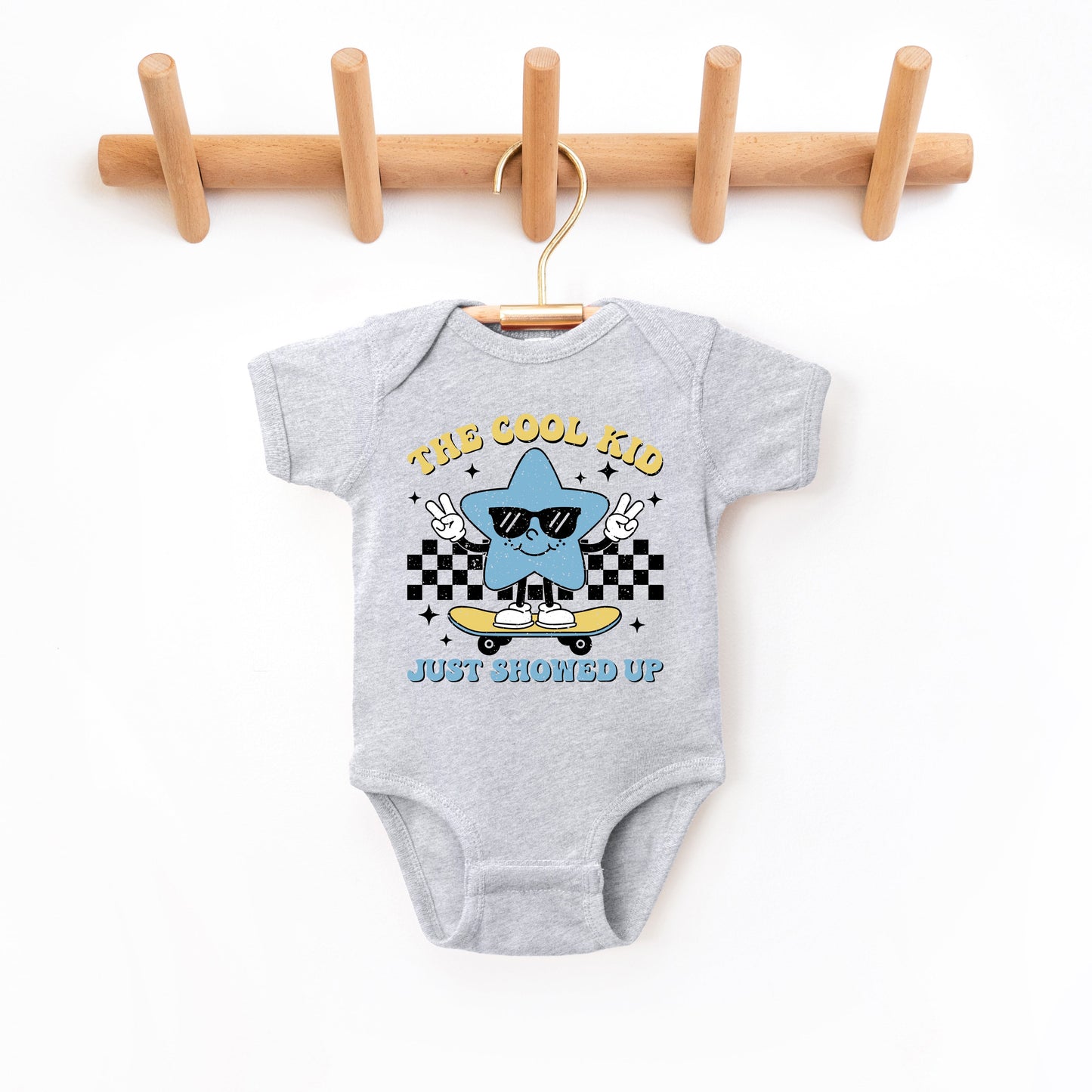 Cool Kid Star | Baby Graphic Short Sleeve Bodysuit