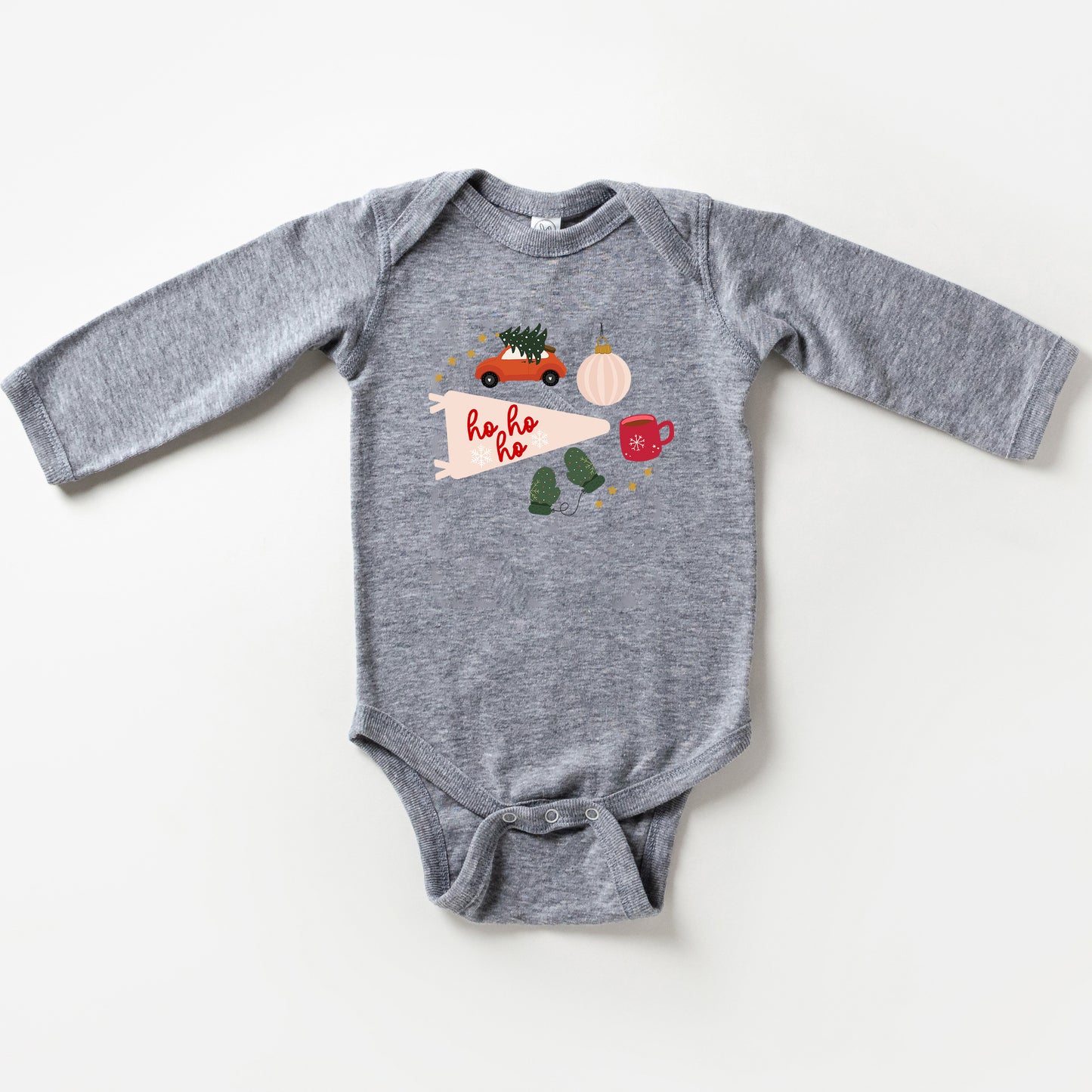 All About Christmas | Baby Long Sleeve Bodysuit