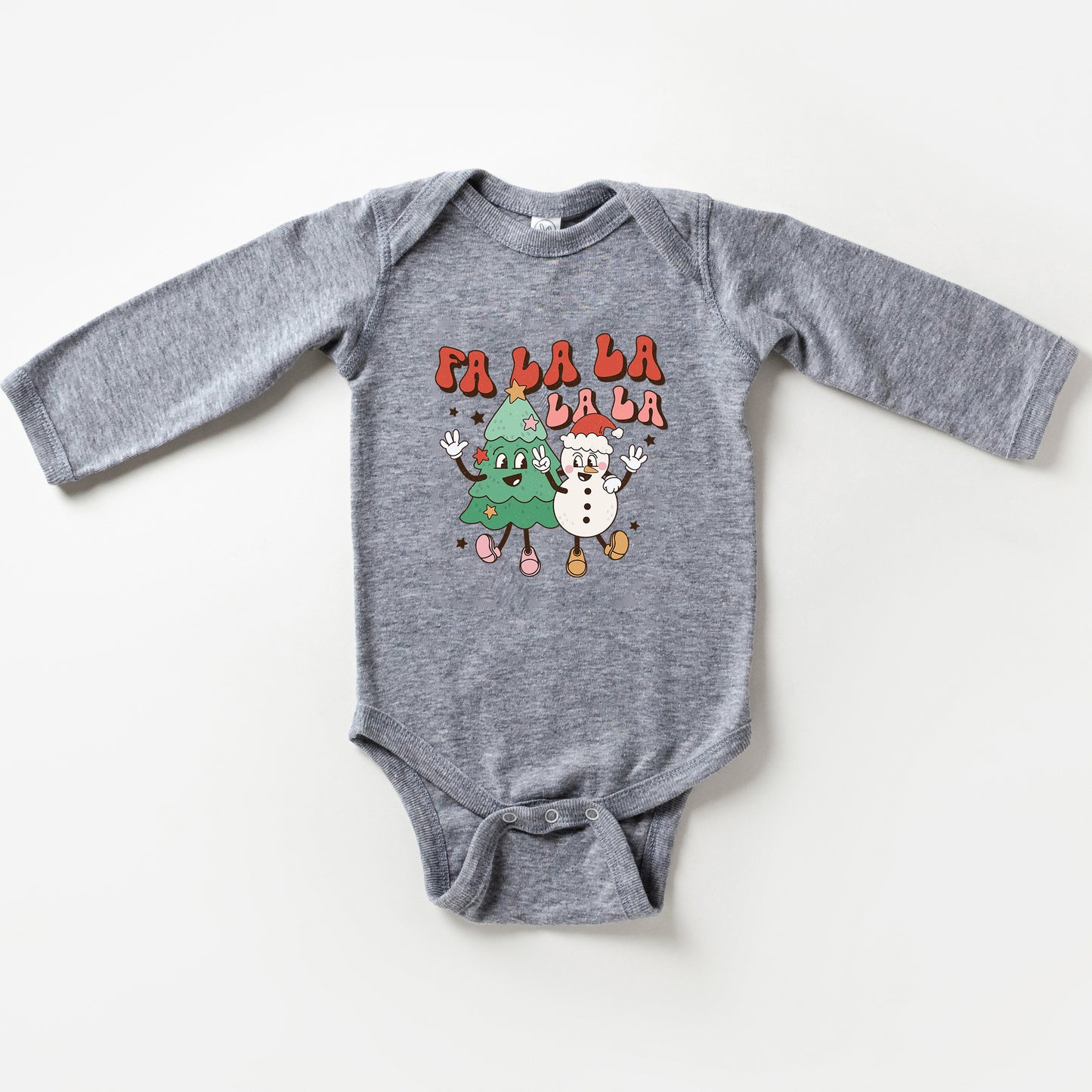 Fa La La Friends | Baby Long Sleeve Bodysuit