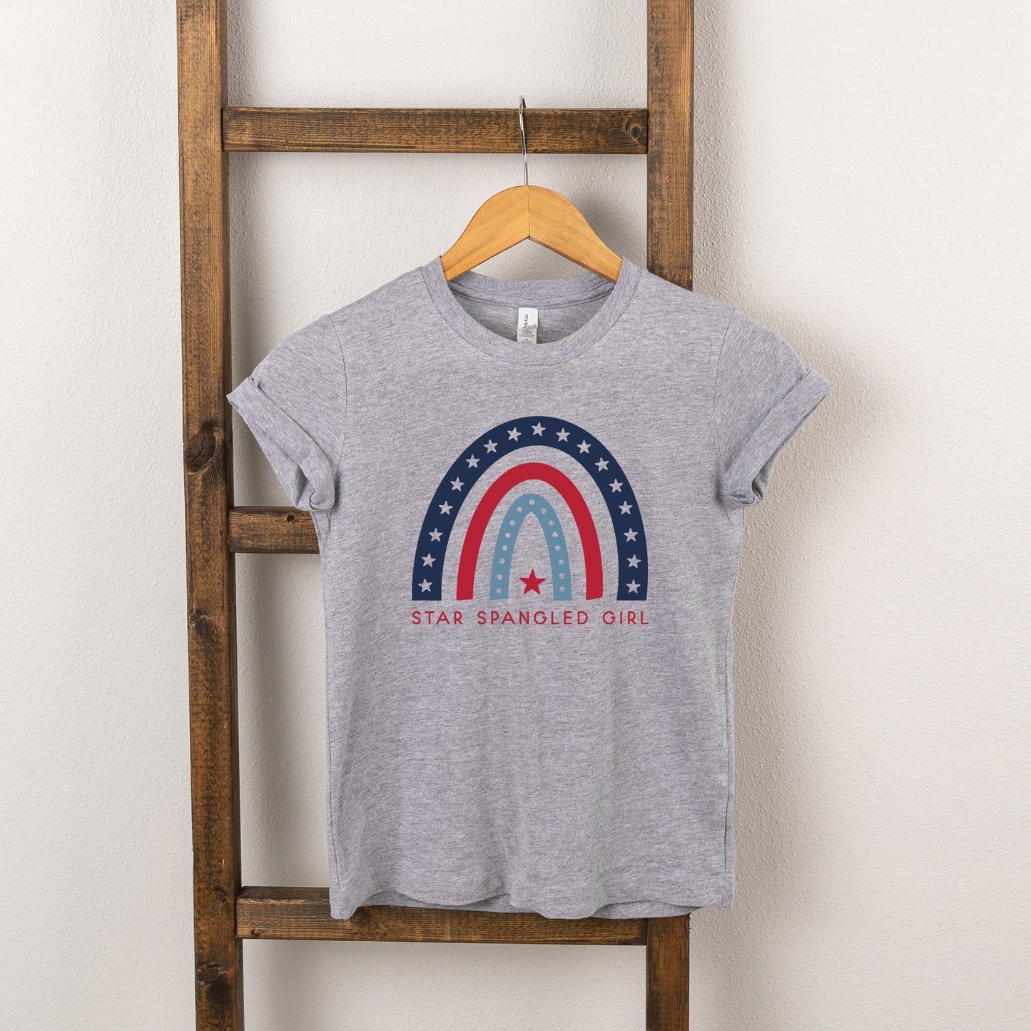Star Spangled Girl | Youth Short Sleeve Crew Neck