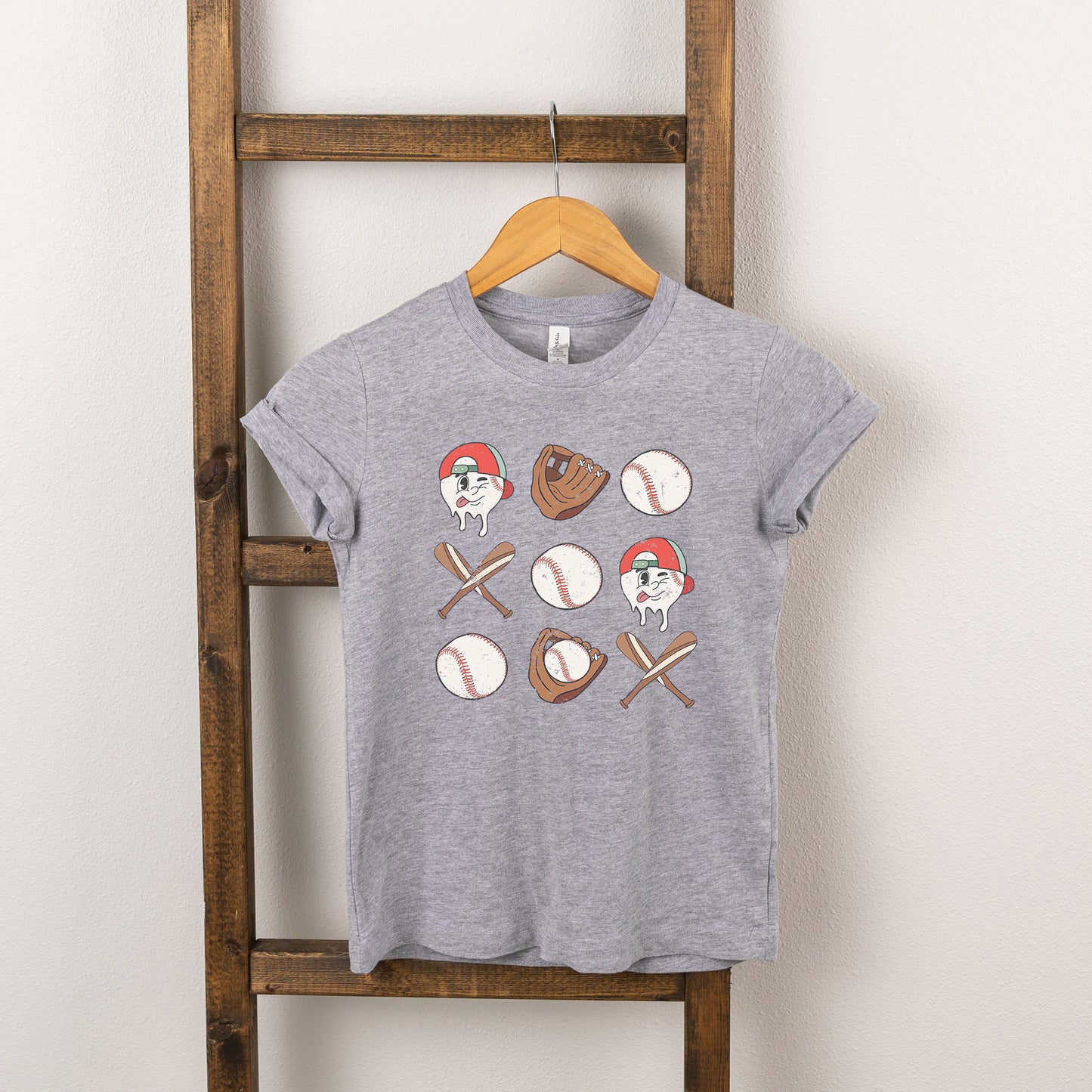 Baseball Collage | Youth Short Sleeve Crew Neck