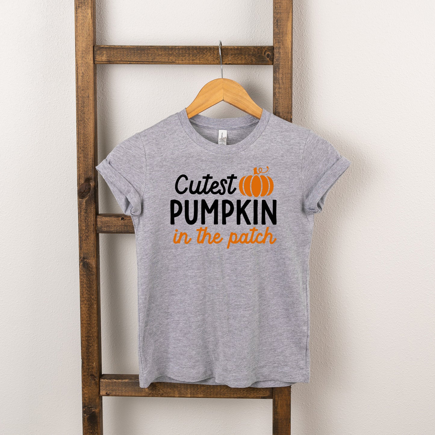 Cutest Pumpkin In The Patch Colorful | Youth Short Sleeve Crew Neck