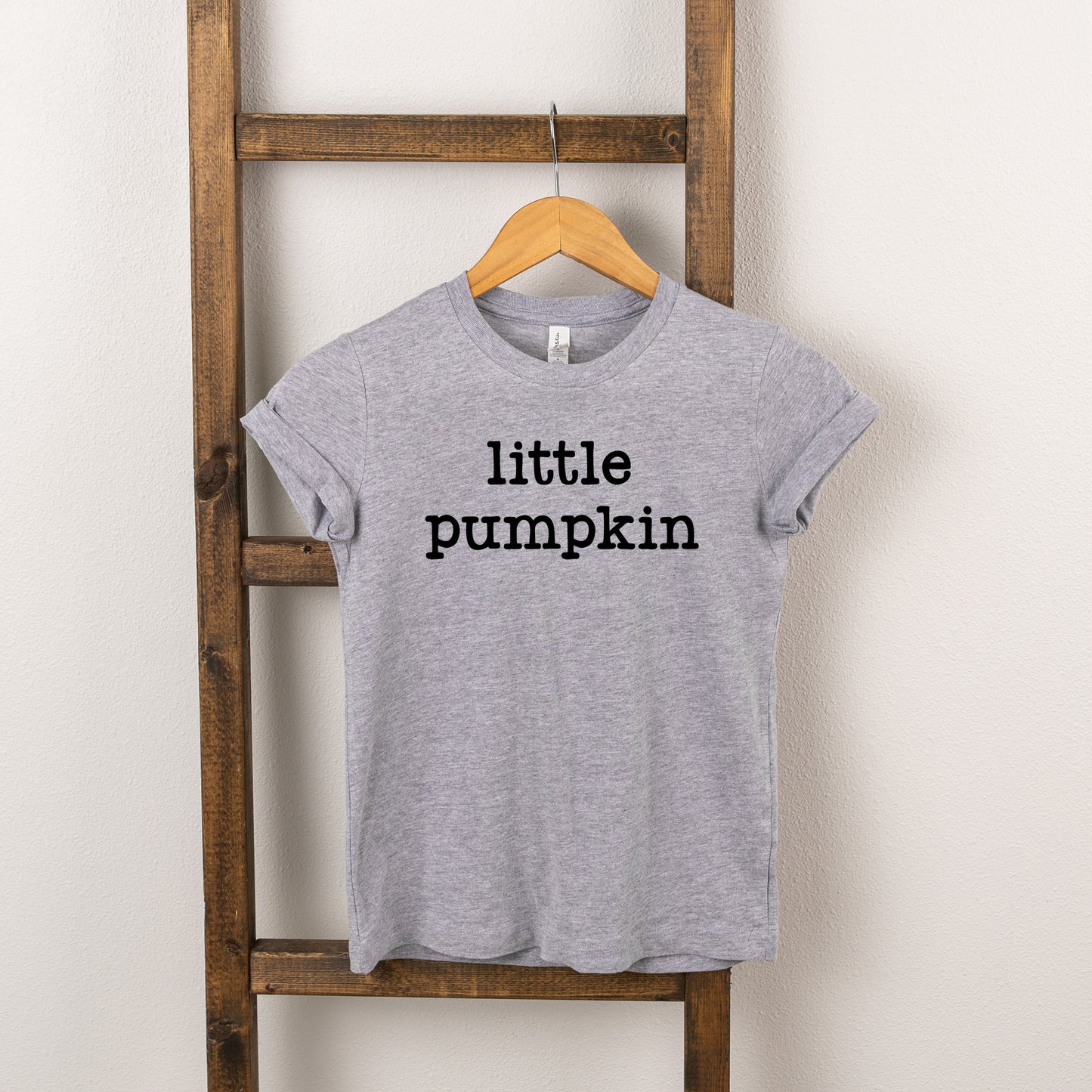 Little Pumpkin Typewriter | Youth Short Sleeve Crew Neck