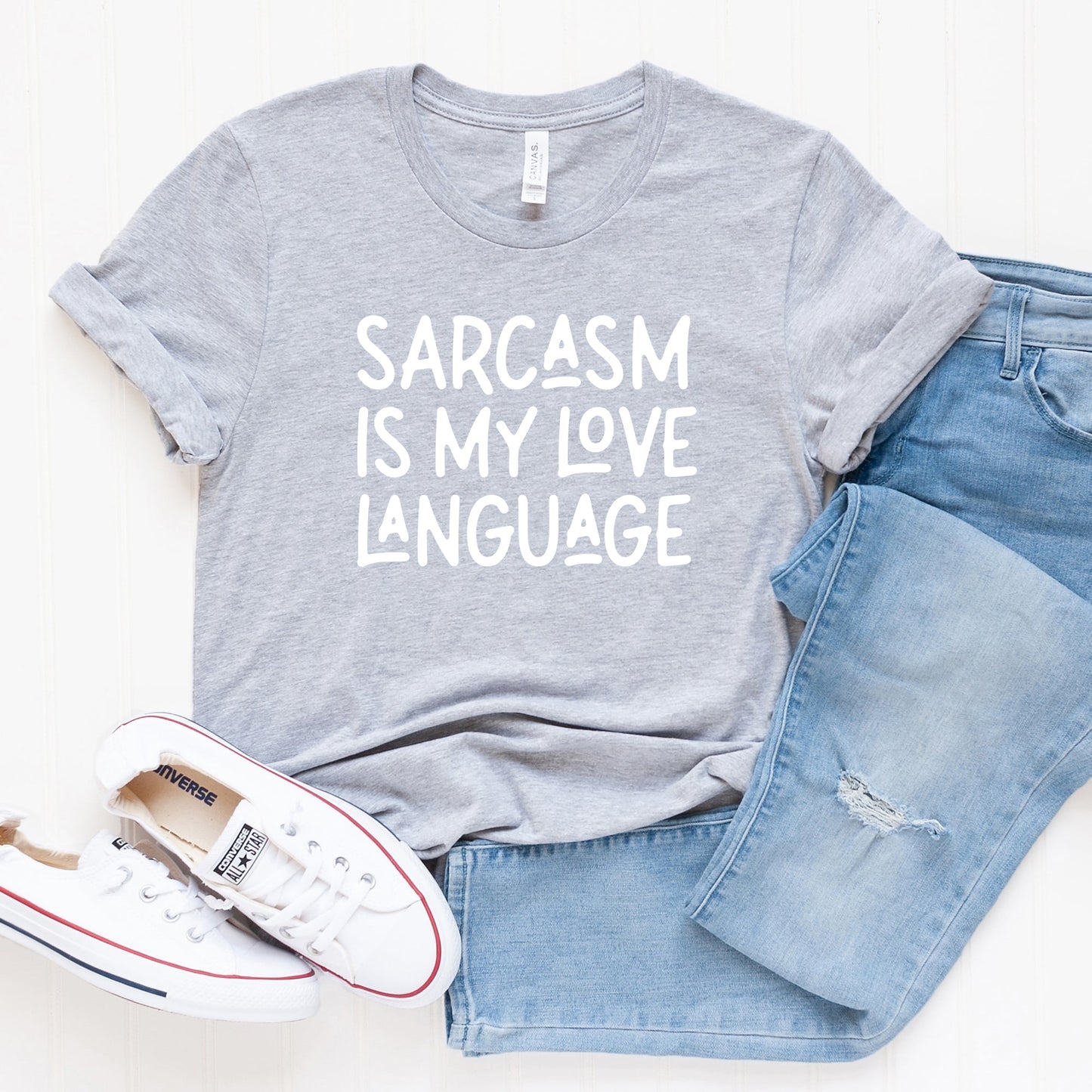 Sarcasm Is My Love Language | Short Sleeve Graphic Tee