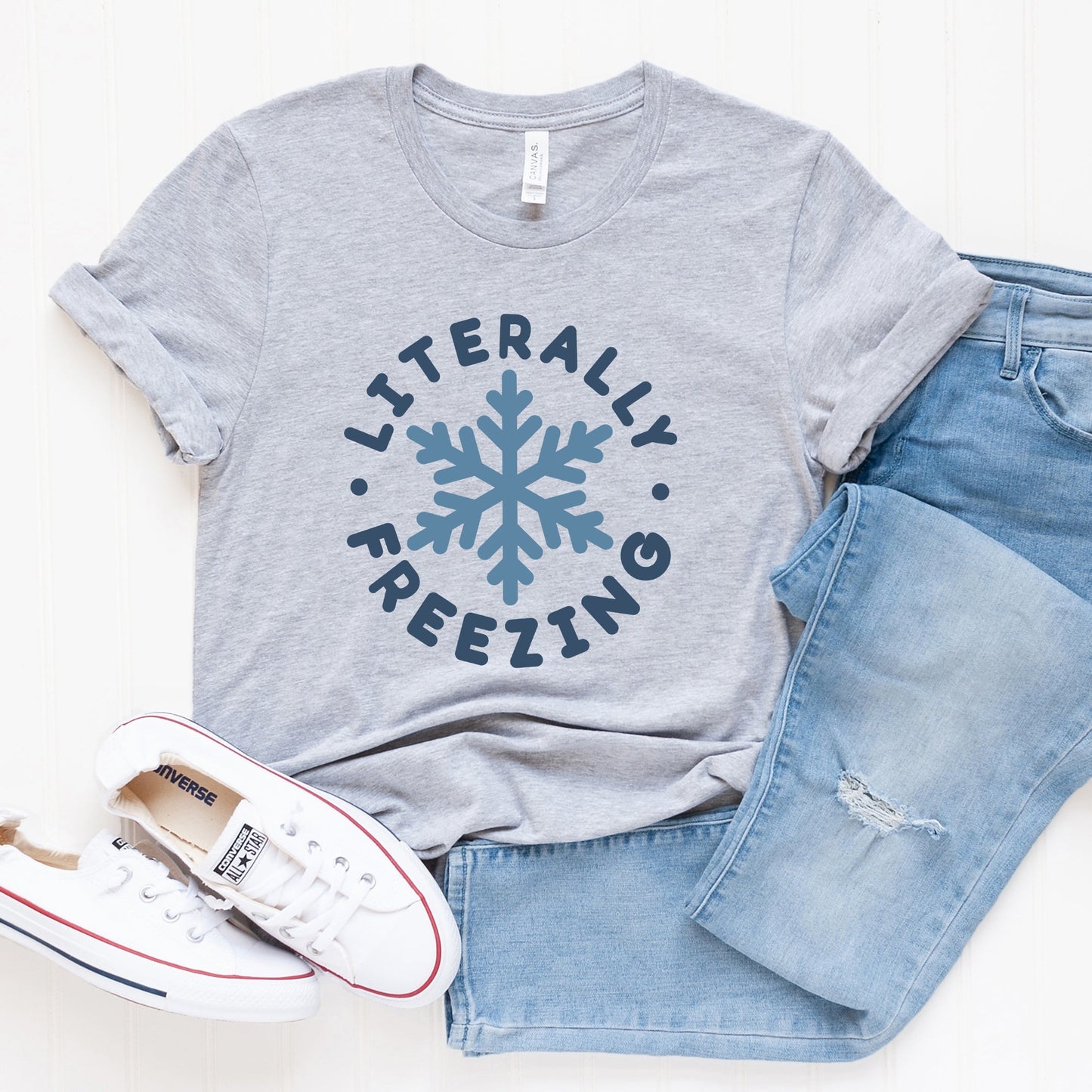Literally Freezing | Short Sleeve Graphic Tee