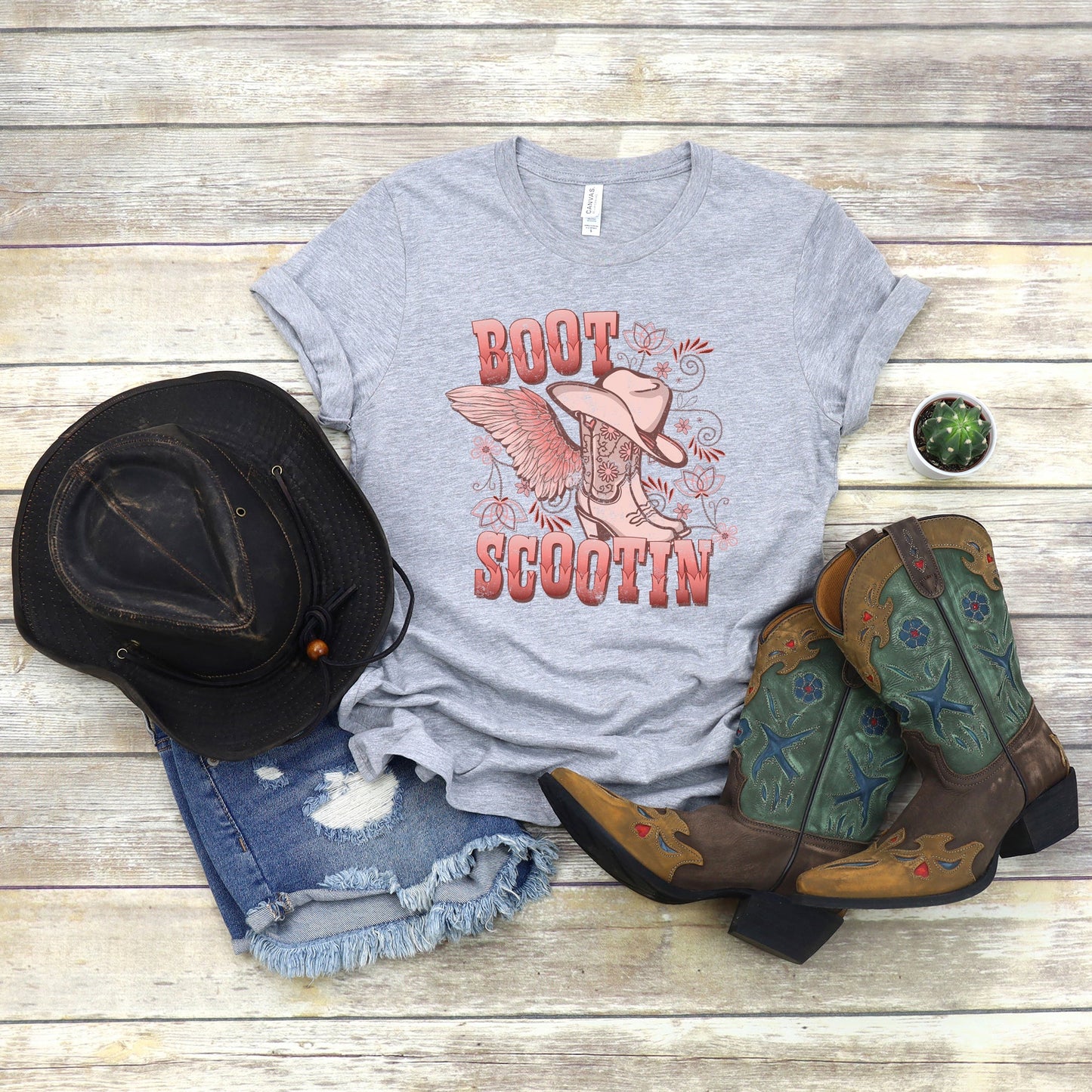 Boot Scootin | Short Sleeve Crew Neck