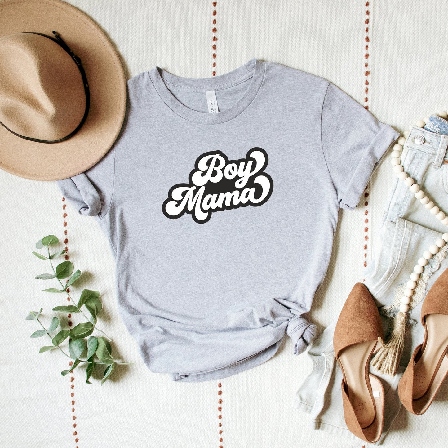 Retro Boy Mama | Short Sleeve Graphic Tee